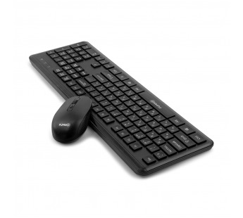 Комплект беспроводной клавиатура+мышь FUMIKO OFFICE SET черный#1968736