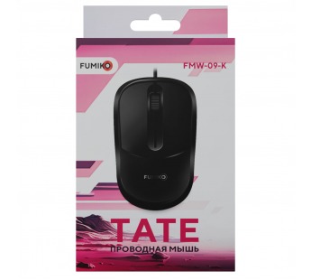 Проводная мышь Fumiko Tate черная#1968592