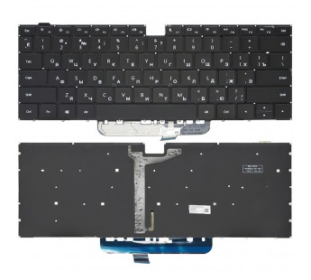Клавиатура Honor MagicBook X 14 черная с подсветкой 2021г#2003271