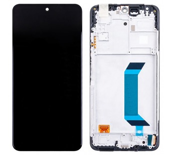Дисплей для Xiaomi Poco X5 5G/Redmi Note 12 5G (22111317PG/22111317I) модуль с рамкой Черный - OR (SP)#2001894
