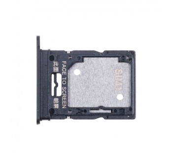 Держатель SIM для Xiaomi Redmi Note 12 Pro 4G (2209116AG) Черный#2059760