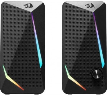 Активная система Redragon Waltz, USB, 2.0, черная. 6Вт, RGB, USB+3.5#1969425