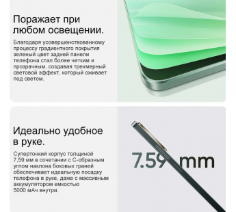 Смартфон Realme C67 8Gb/256Gb зеленый оазис (6,72"/108МП/4G/NFC/5000mAh)#1973605