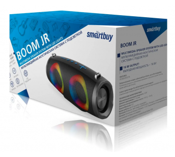 Колонка Smartbuy BOOM JR, 16Вт, Bluetooth, Bass Boost, MP3-FM (SBS-5440)#1969870