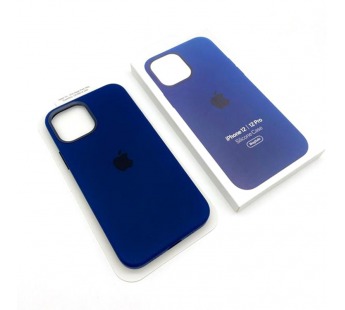 Чехол iPhone 12/12 Pro Silicone Case MagSafe OR с Анимацией Deep Navy#1970253