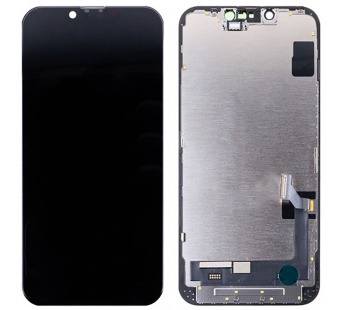 Дисплей для iPhone 14 в сборе с тачскрином Черный - (In-Cell)#2001911
