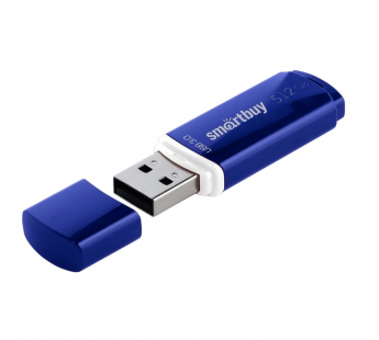 Флэш накопитель USB 512 Гб Smart Buy Crown 3.0 (blue) (226176)#1973226