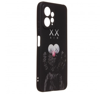 Чехол-накладка Luxo Creative для "Xiaomi Redmi Note 12 4G" (088) (black) (226080)#1976338