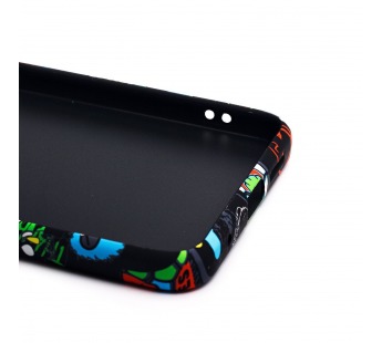 Чехол-накладка Luxo Creative для "Xiaomi Redmi Note 12 4G" (105) (black) (226097)#2082695