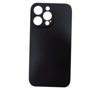 Чехол силиконовый iPhone 11 Pro с защитой камеры черный#1974045