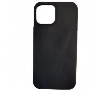 Чехол силиконовый iPhone 12 Pro Max черный#2013134