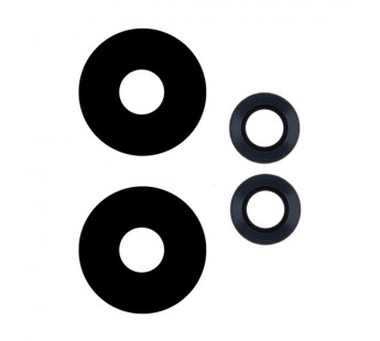 Стекло камеры для Infinix Note 30 4G (X6833B/X6716B) (комплект 4 шт.) Черный#2072483