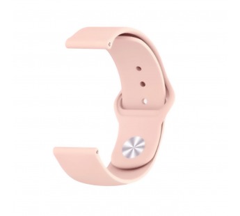 Ремешок - WB34 Sport Band силикон на кнопке Универсальный 22мм (sand pink) (227516)#2003757