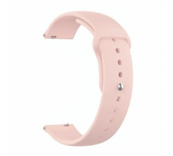 Ремешок - WB34 Sport Band силикон на кнопке Универсальный 22мм (sand pink) (227516)#2069224