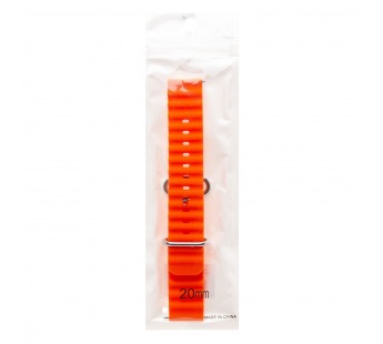 Ремешок - WB35 20 мм универсальный Ocean Band (orange) (227530)#2004018