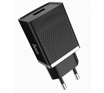Адаптер Сетевой Hoco C42A QC3.0 (повр. уп.) USB 3A/18W (black) (223578)#1971005