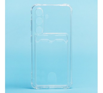 Чехол-накладка - SC276 с картхолдером для "Samsung Galaxy S24" (transparent) (221461)#2020340