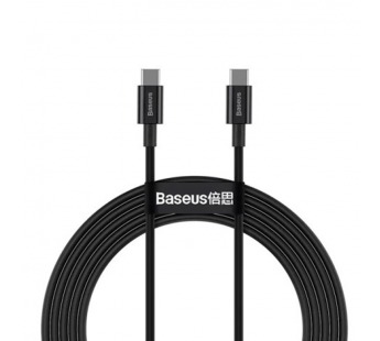 Кабель Type-C - Type-C Baseus CATYS-B01 100W (черный) #2069796