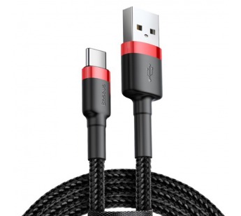 Кабель USB - Type-C Baseus CATKLF-B91 (1м) (черно-красный)#2069800