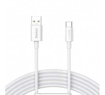 Кабель USB Baseus Superior Series (SUPERVOOC) Fast Charging Type-C 65W (1м) (белый) (CAYS000902)#2069804