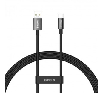 Кабель USB - Type-C Baseus CAYS000901 (SUPERVOOC) 65W (1м) (черный)#2069805