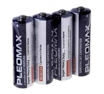 Батарейка AA [Samsung] R6 Pleomax (4) (24/480) (16716)#2025117