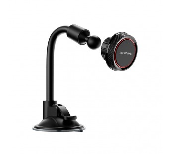 Держатель автомобильный Borofone магнитный BH18 (повр. уп.) лобовое стекло, приборная панель(222828)#1971466