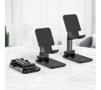 Держатель настольный Hoco PH29A Carry (повр. уп.) (black) (223179)#1971397