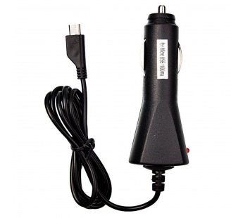 ЗУ Автомобильное Glossar micro USB (1000 mA) (повр. уп.) (black) (222930)#1971415