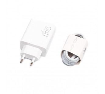Адаптер Сетевой с кабелем ORG Xiaomi [BHR4927GL] Type-C 67W (Type-C/Type-C) (C) (white) (222038)#1996328
