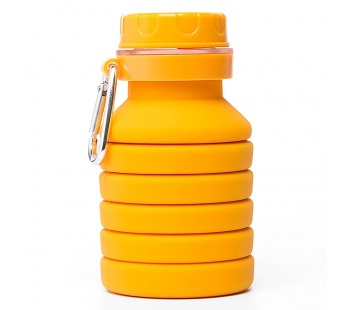 Бутылка для воды - BL-002 (yellow), 400 мл, складная (повр. уп.) (yellow) (223070)#1971738