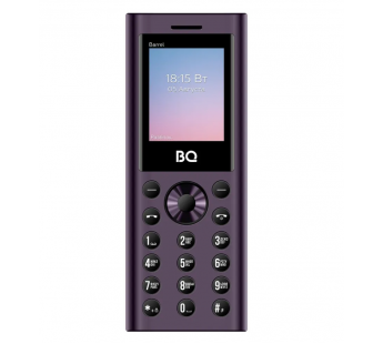 Мобильный телефон BQ 1858 Barrel Purple+Black#1972463