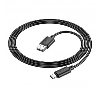 Кабель USB - Type-C Hoco X88 (повр.уп.) 100см 3A  (black) (221081)#1972609