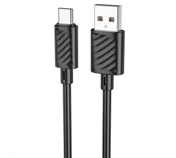 Кабель USB - Type-C Hoco X88 (повр.уп.) 100см 3A  (black) (221081)#1972607