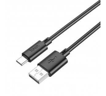 Кабель USB - Type-C Hoco X88 (повр.уп.) 100см 3A  (black) (221081)#1972608