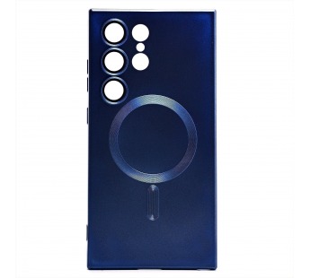 Чехол-накладка - SM020 Matte SafeMag для "Samsung Galaxy S24 Ultra" (dark blue) (228124)#1981506