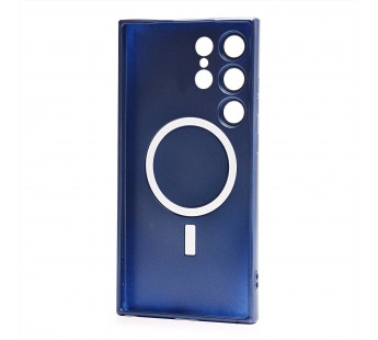 Чехол-накладка - SM020 Matte SafeMag для "Samsung Galaxy S24 Ultra" (dark blue) (228124)#2132031