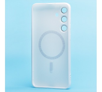 Чехол-накладка - SM020 Matte SafeMag для "Samsung Galaxy S24+" (white) (228118)#2132027