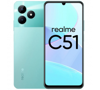 Смартфон Realme C51 4 + 64 ГБ зеленый#1973440