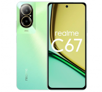 Смартфон Realme C67 6 + 128 ГБ зеленый оазис#1973580