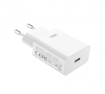 Сетевое зарядное устройство XO L126 USB-C (20W) +кабель Apple 1м, цвет белый#1973825