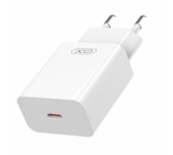 Сетевое зарядное устройство XO L126 USB-C (20W), цвет белый#1974386