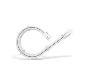 Удлинители проводов блока питания кастомные для моддинга ПК (белый) [13.02.24], шт#2139541