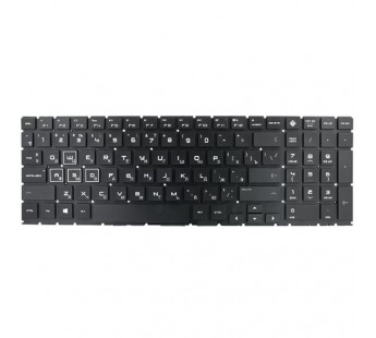 Клавиатура HP Omen 15-dc черная с RGB-подсветкой#2106806