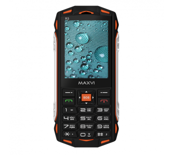 Мобильный телефон MAXVI P110 Black (2,8"/0,3МП/4000mAh)#2055546