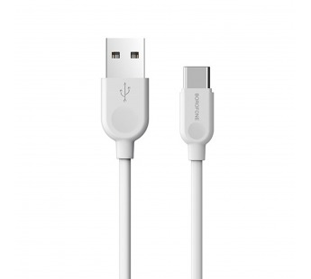 Кабель USB - Type-C Borofone BX14 (повр. уп) 200см 3A  (white) (228522)#1976022