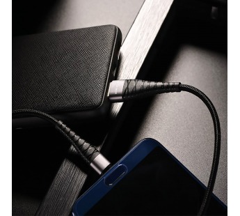 Кабель USB - Type-C Borofone BX32 Munificent (повр. уп) 100см 3A  (black) (228547)#2008777