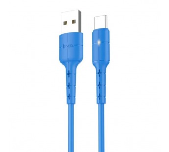Кабель USB - Type-C Hoco X30 Star (повр. уп) 120см 2A  (blue) (228561)#1977126