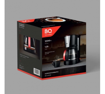 Кофеварка BQ CM1008 Black-Red#1976634