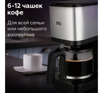 Кофеварка BQ CM2007 Black-Steel#1976669